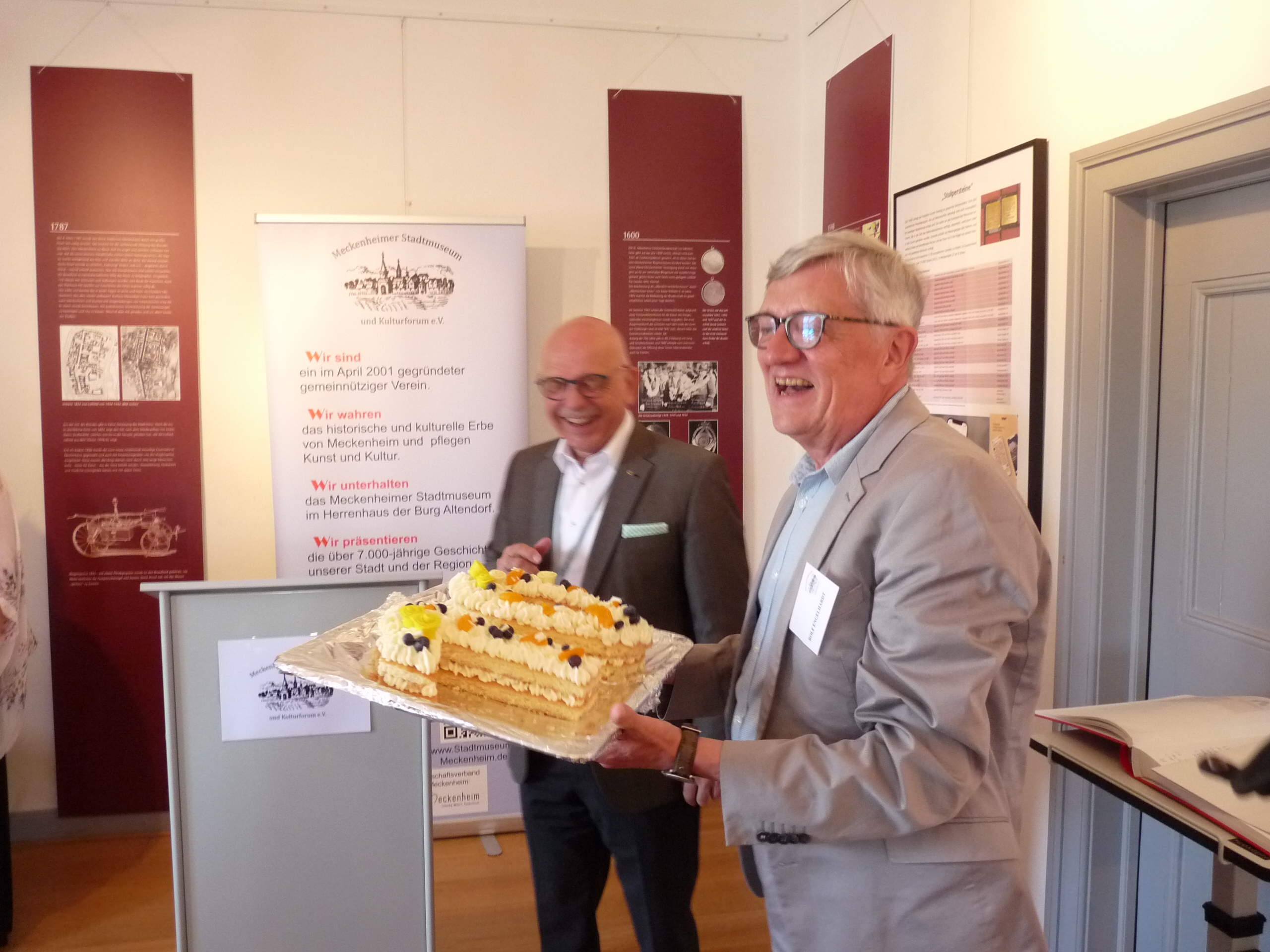 10-jähriges Bestehen der Dauerausstellung im Herrenhaus der Burg Altendorf